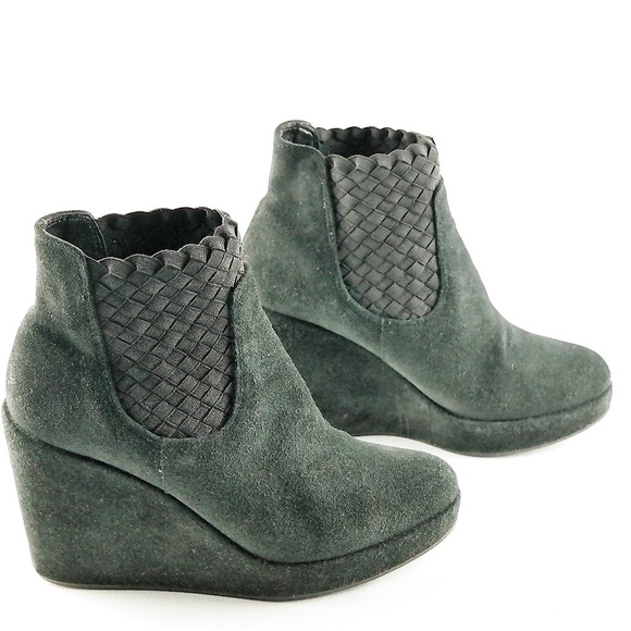 Hoss Intropia Shoes - Hoss Intropia Kristin Wedge Booties Sz 8